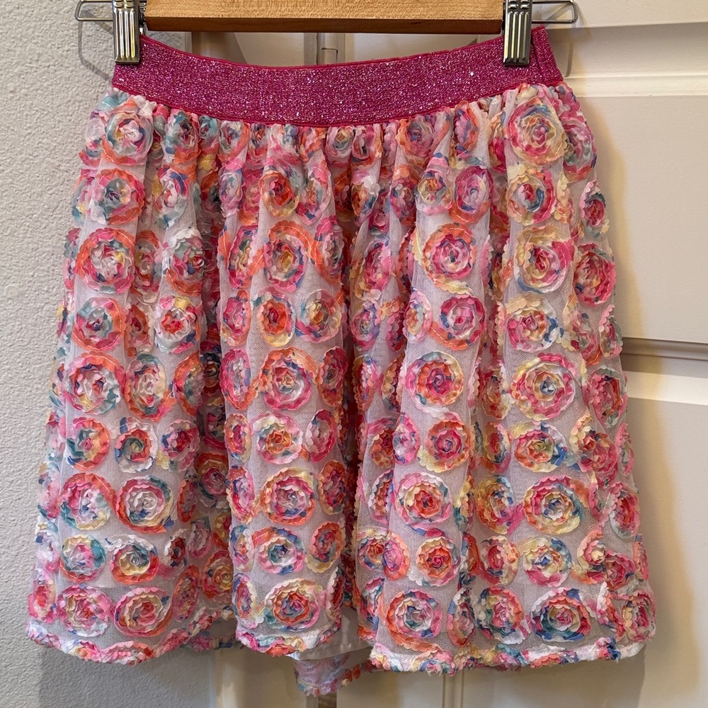 Floral Pink Skirt